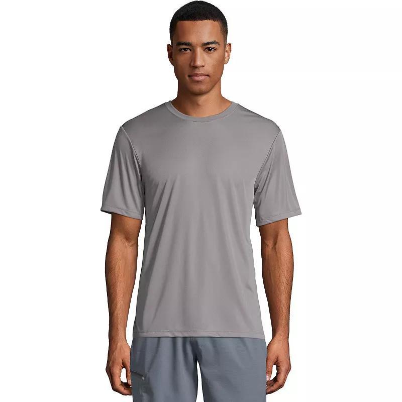 Men's Hanes® CoolDRI Performance Tee, Size: Large, Safety Green Product Image