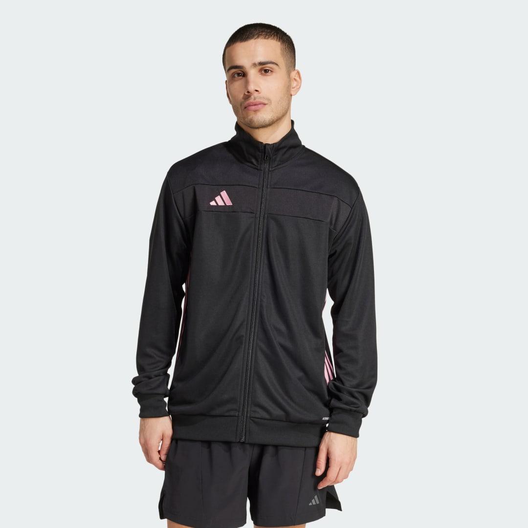 adidas Tiro 25 Essentials Training Jacket Black L Mens Product Image