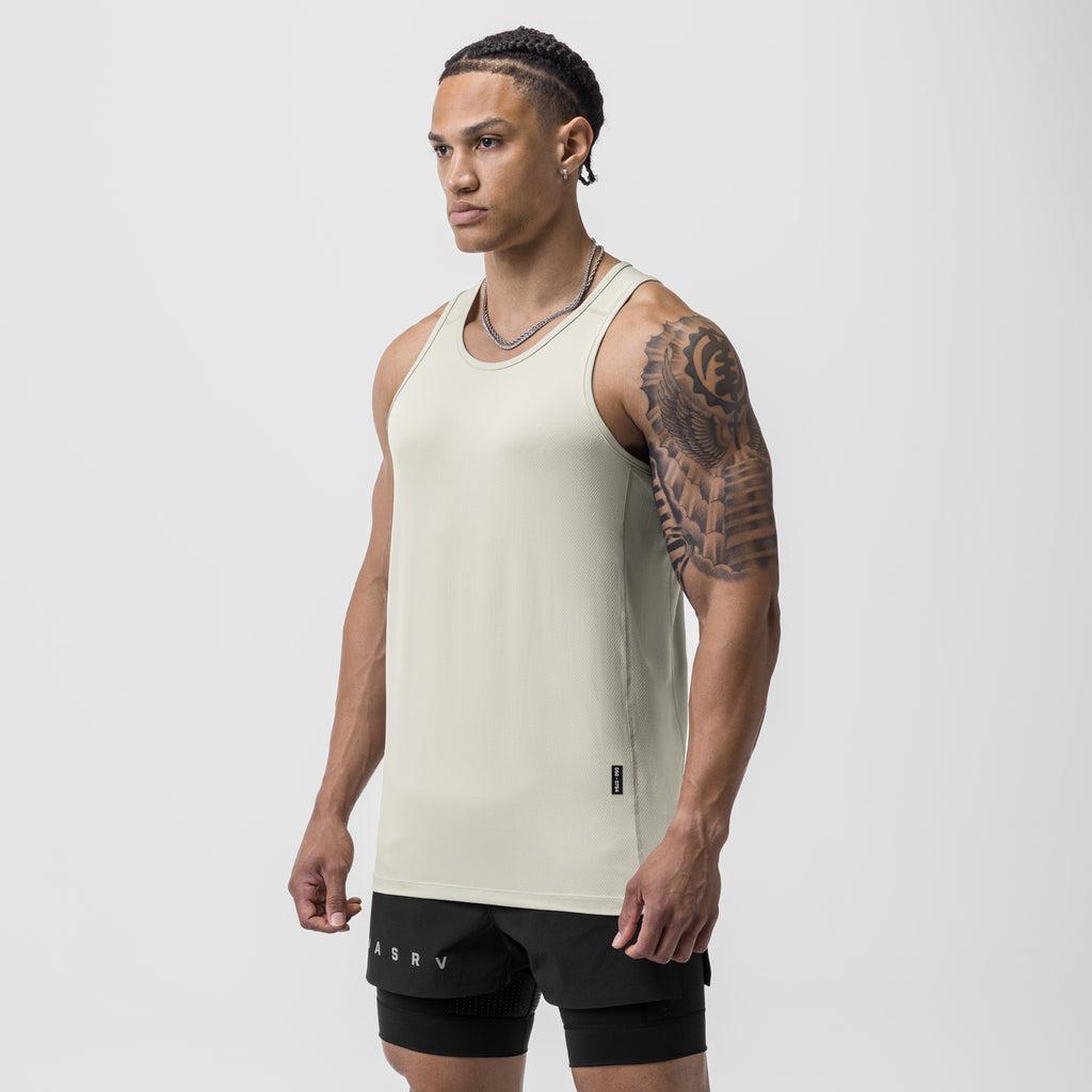 0754. AeroSilver® Training Singlet - White Product Image