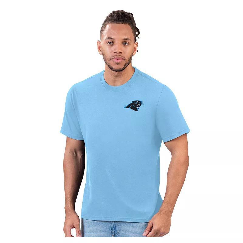 Mens Margaritaville Blue Carolina Panthers Wastin Away T-Shirt Product Image