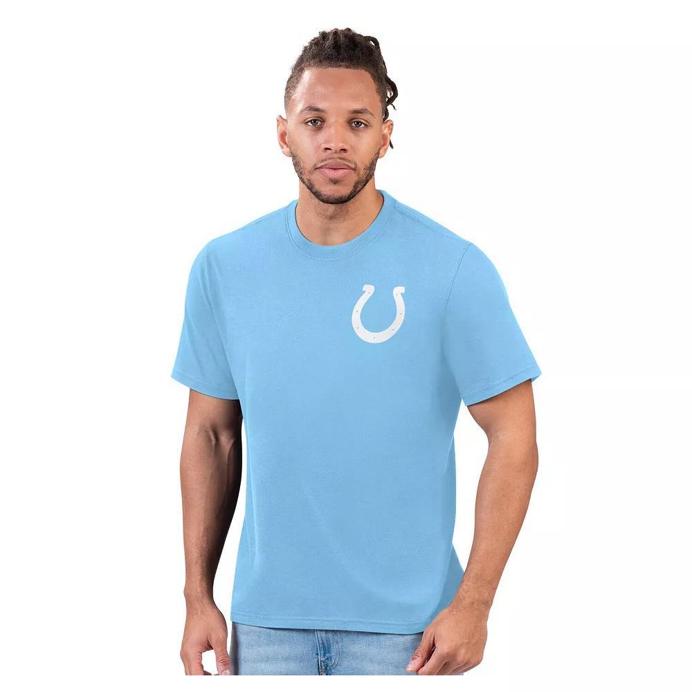 Men's Margaritaville Light Blue Indianapolis Colts Flip Flop T-Shirt, Size: XL Product Image
