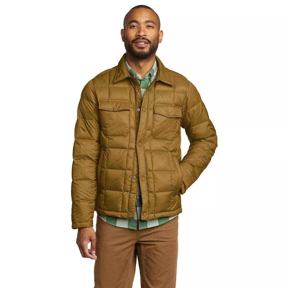 Men's Eddie Bauer Cirruslite Shacket, Size: Small, Bronze Product Image