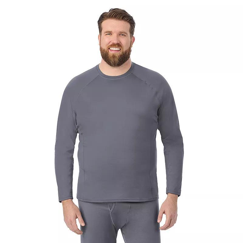 Big & Tall Cuddl Duds® Heavyweight ArctiCore Performance Base Layer Crew Top, Men's, Size: 3XB, Nickel Grey Product Image