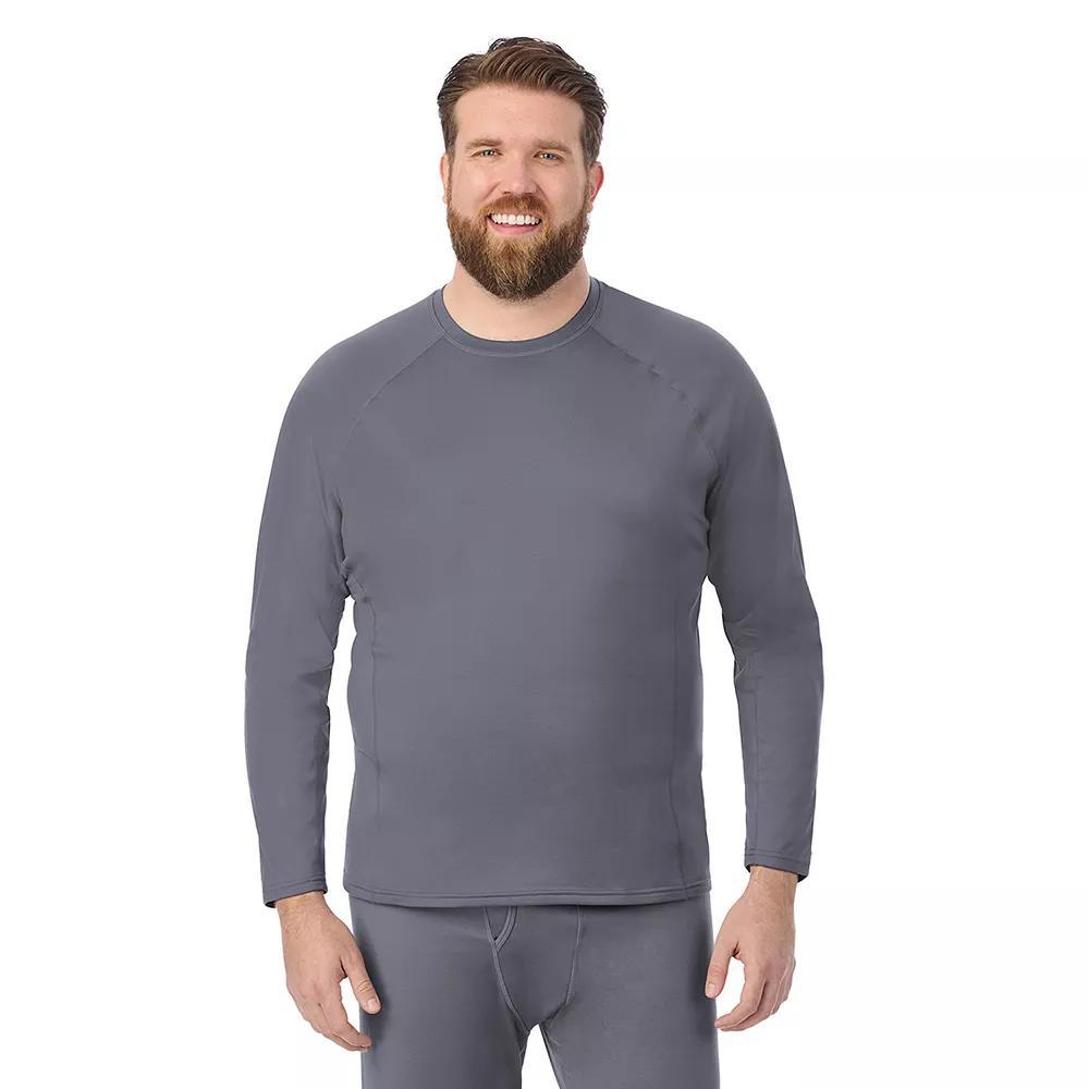 Big & Tall Cuddl Duds® Heavyweight ArctiCore Performance Base Layer Crew Top, Men's, Size: 3XB, Nickel Grey Product Image