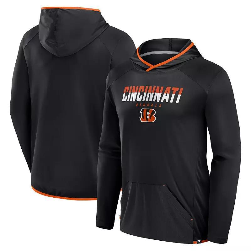 Men's Fanatics Black/Crimson Oklahoma Sooners Transitional Hoodie T-Shirt, Size: XL Product Image
