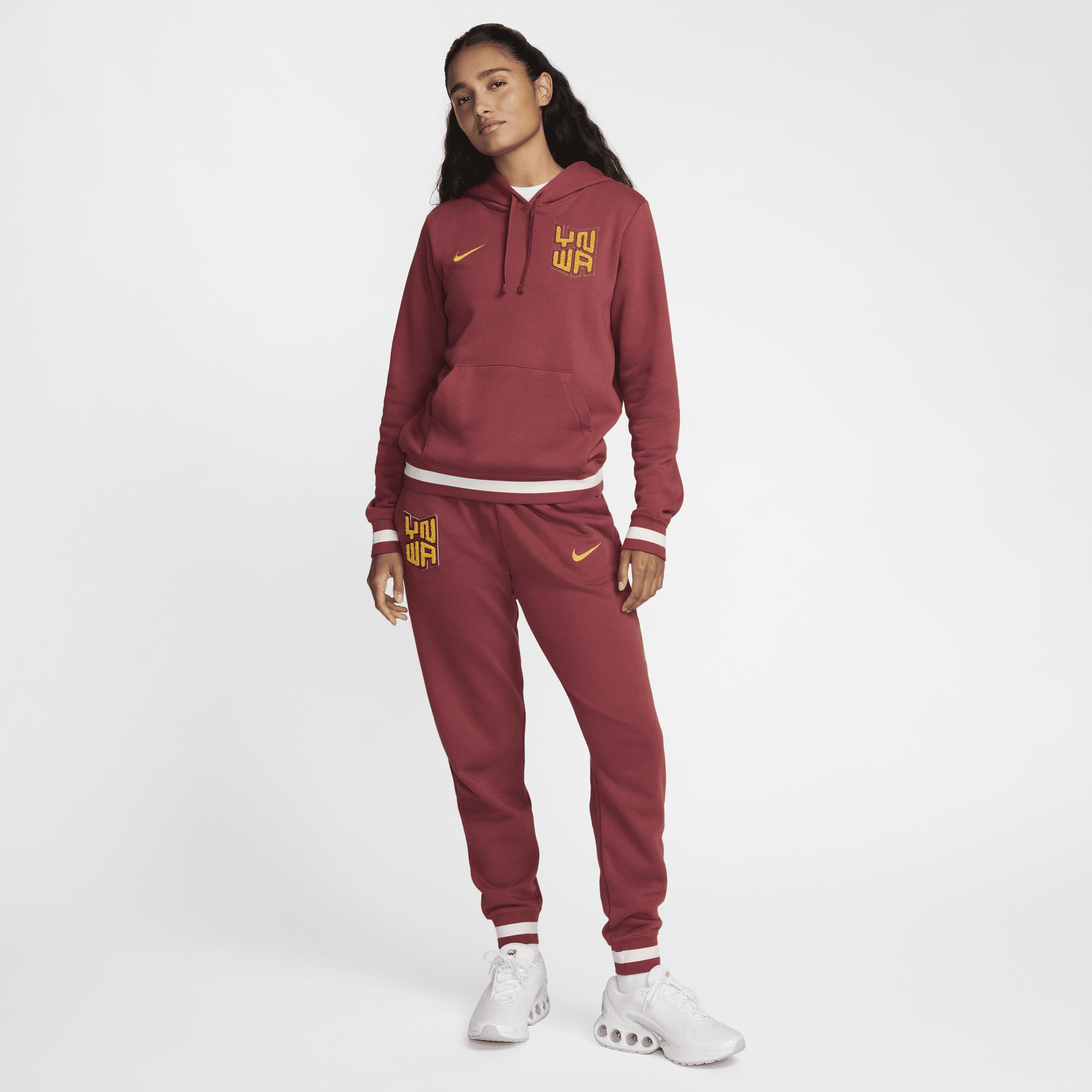 Liverpool FC Club Fleece Nike Women's Soccer Pullover Hoodie Product Image