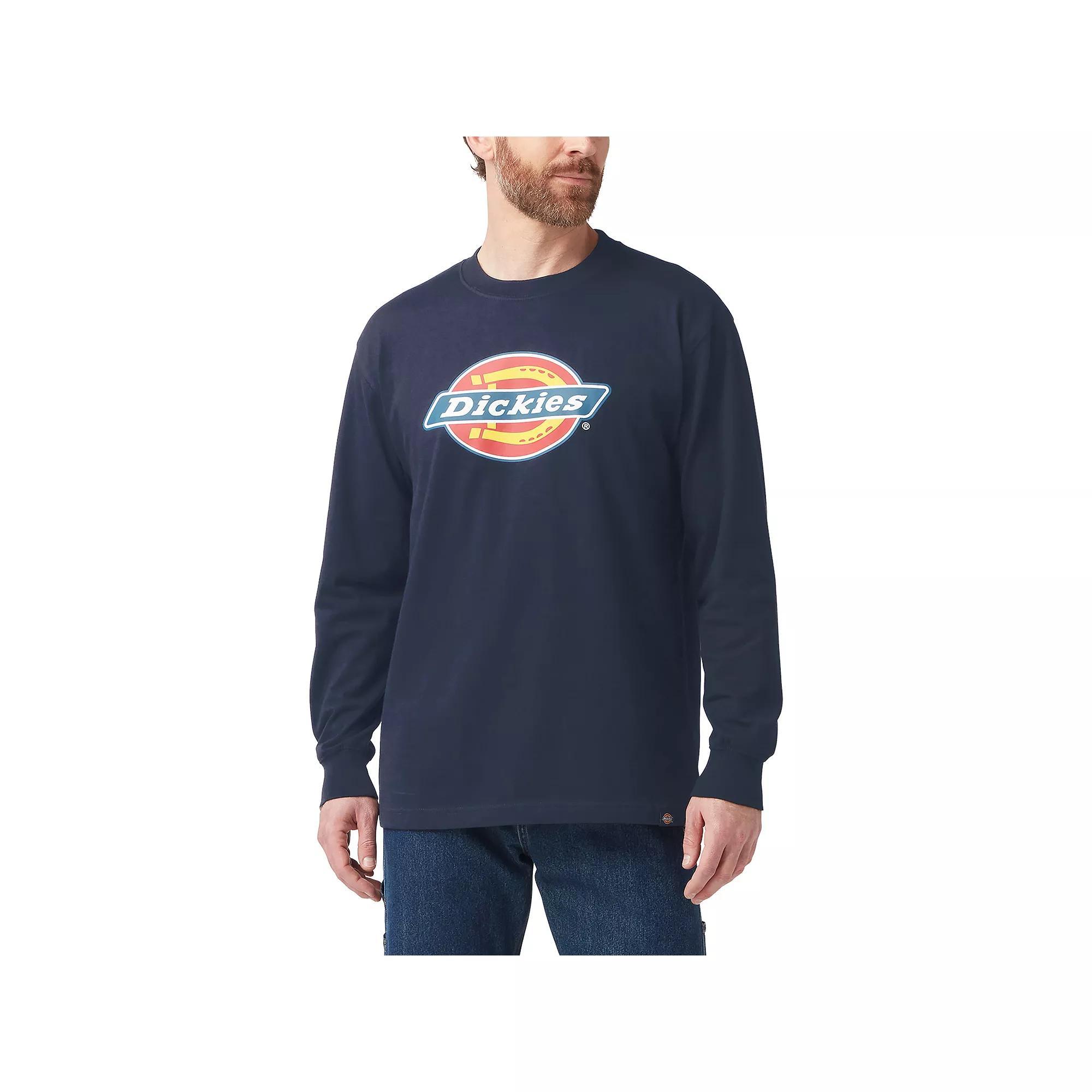 Big & Tall Dickies Wordmark Graphic Long Sleeve Tee, Mens Product Image