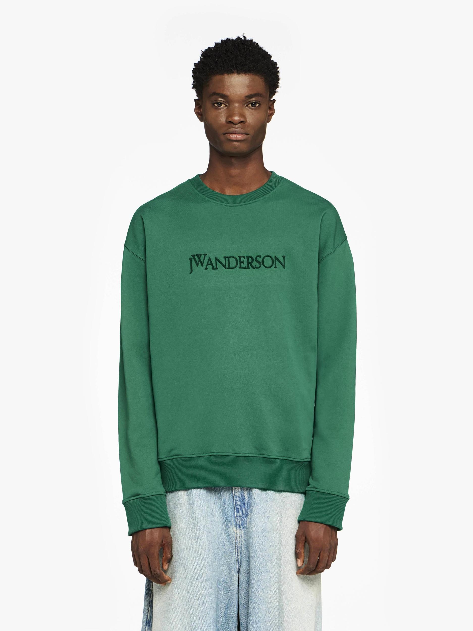 SWEATSHIRT WITH EMBROIDERED LOGO Product Image