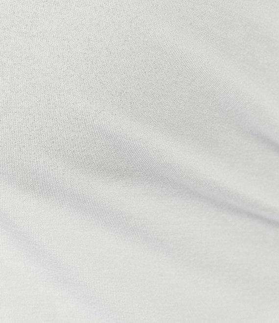 Eileen Fisher Plus Size Tencel Lightweight Jersey Crew Neck Short Sleeve Shirt Product Image