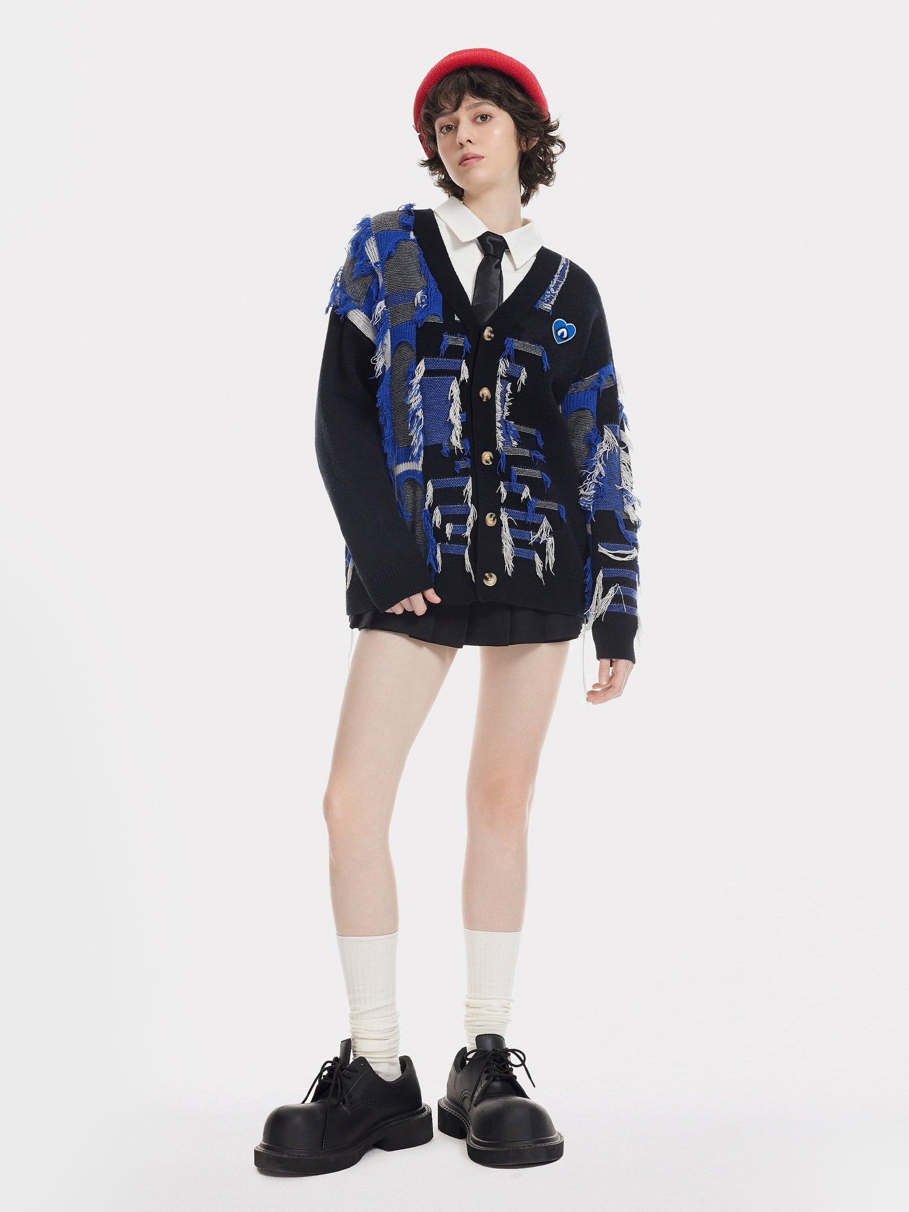 Aelfric Eden Tassel Patchwork Cardigan Product Image