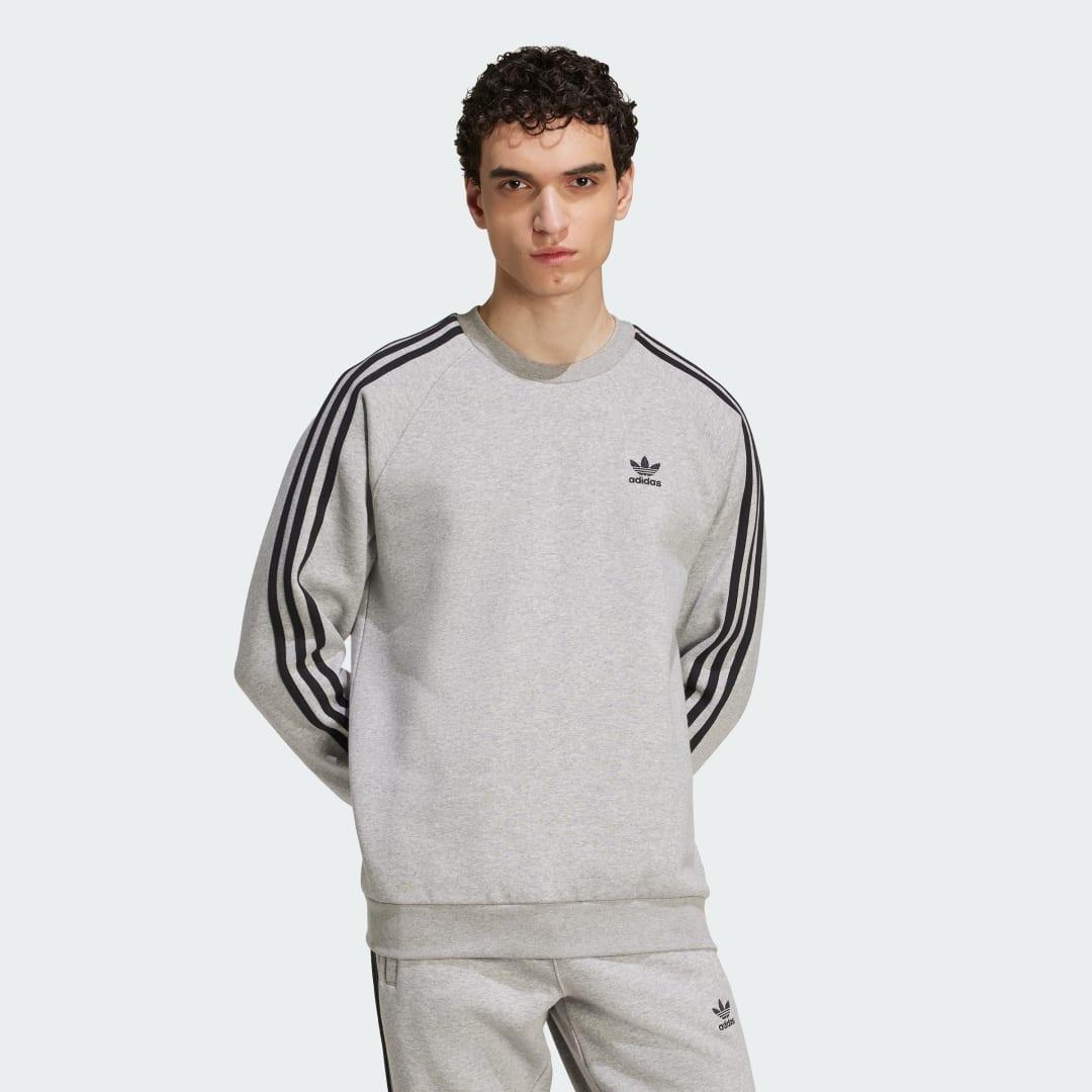 adidas Adicolor Classics 3-Stripes Crew Black M Mens Product Image
