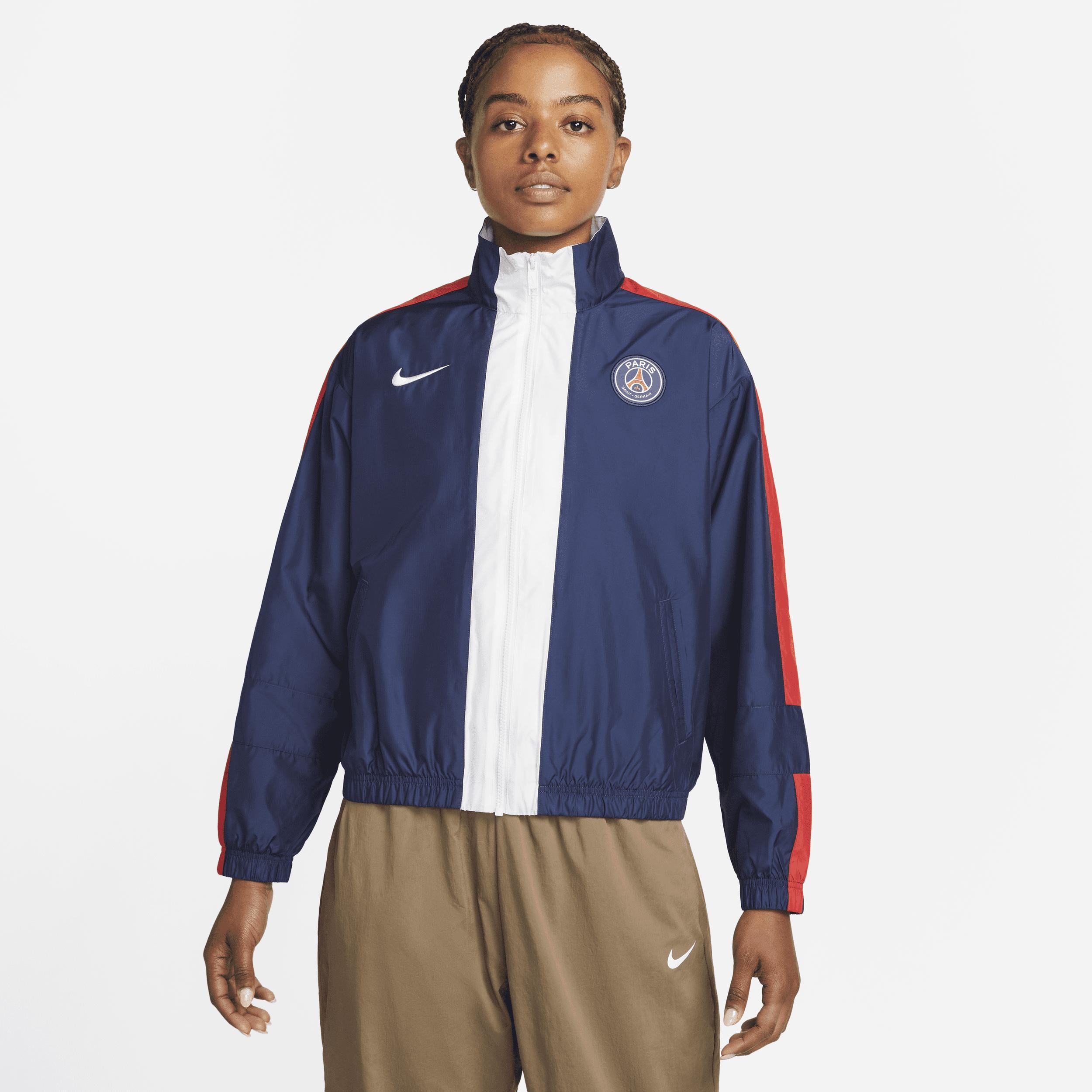 Womens Nike Navy Paris Saint-Germain Essential Anthem Full-Zip Jacket Psg Blue Product Image