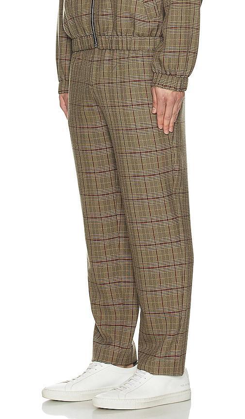 WAO Plaid Trouser in Brown Product Image