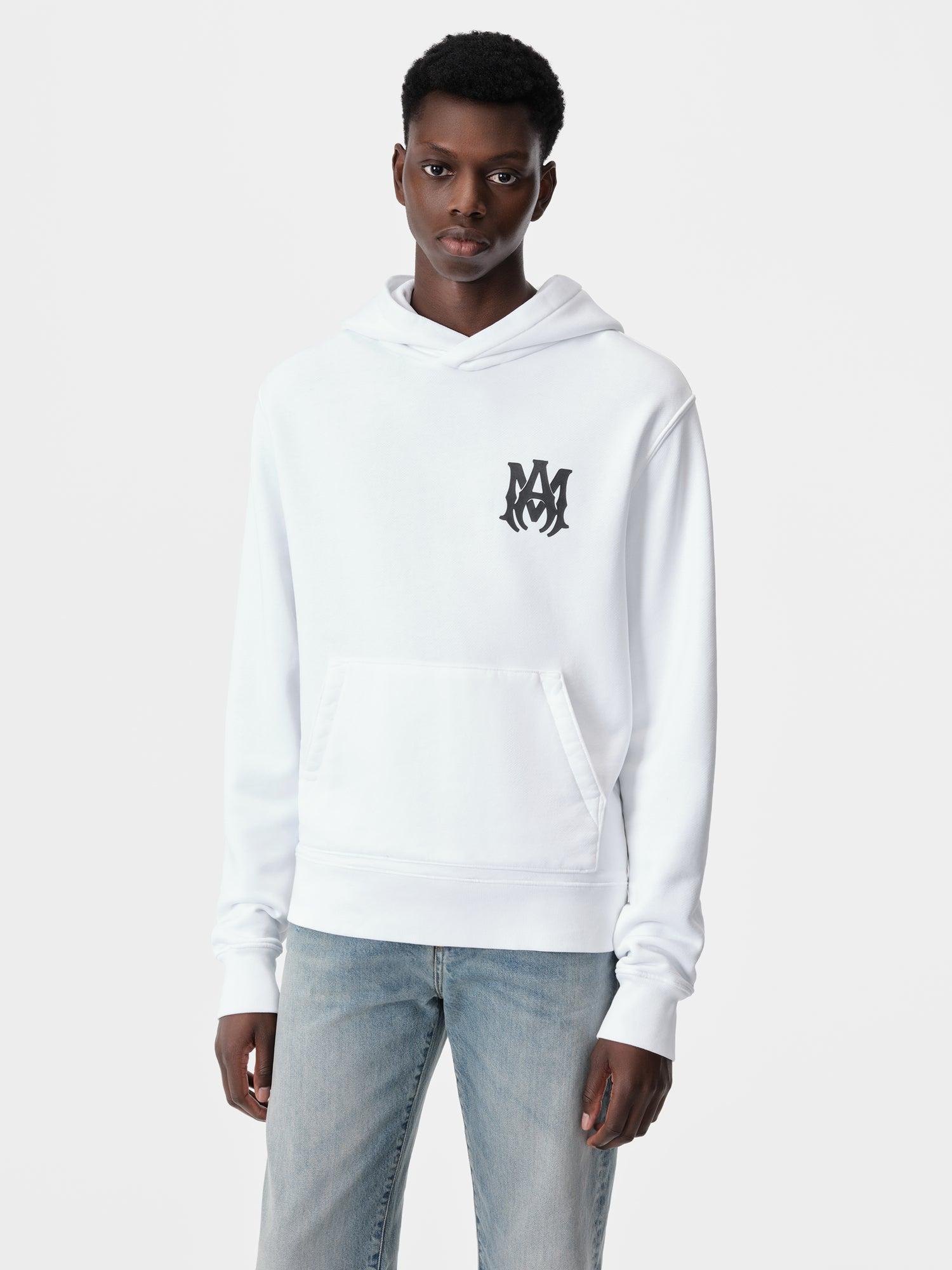 MA CORE LOGO HOODIE - White Male Product Image