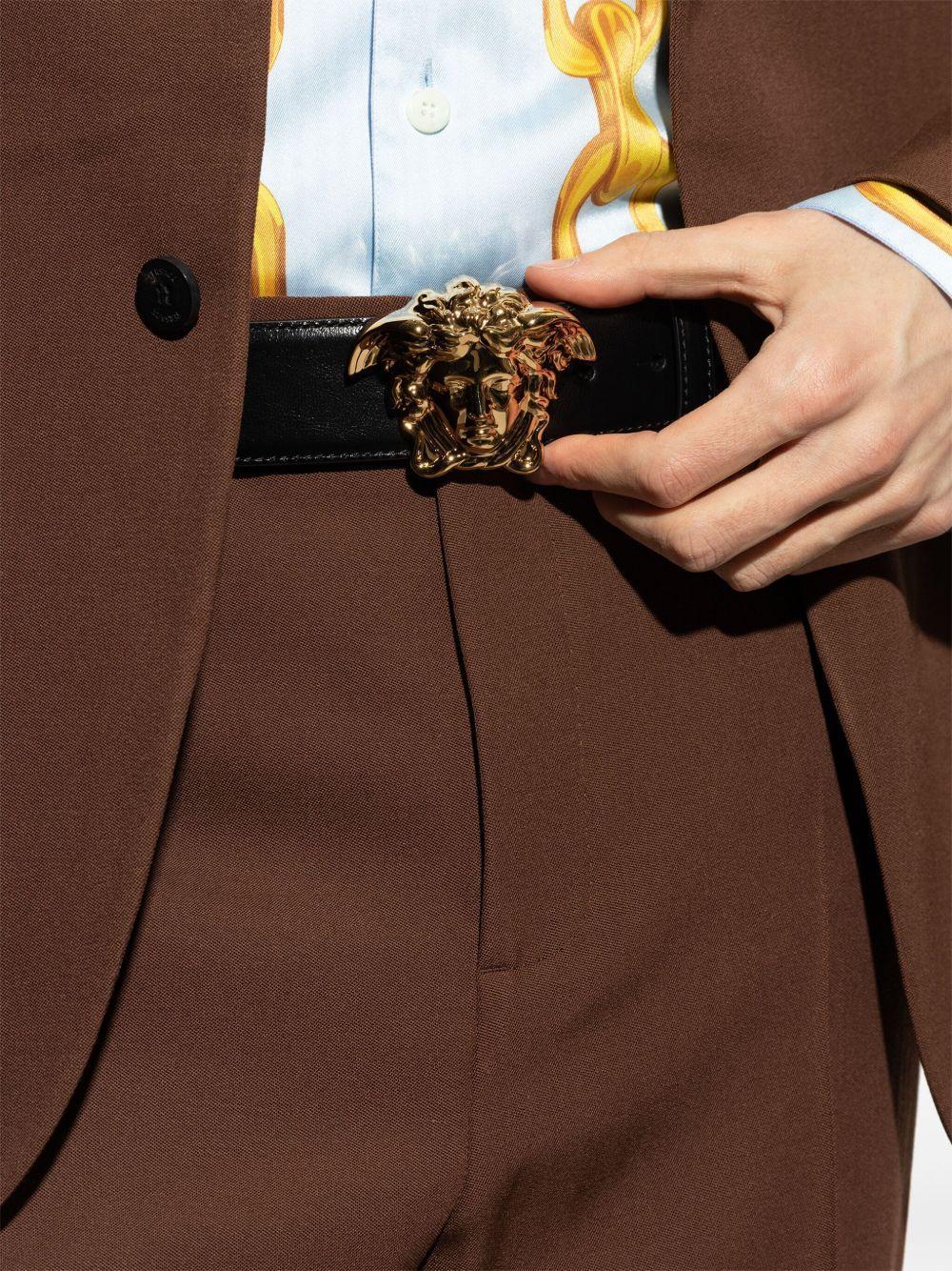 La Medusa leather belt Product Image