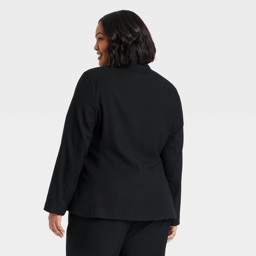 Women's Front-Button Blazer - Ava & Viv™ Product Image