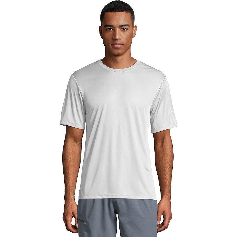 Men's Hanes® CoolDRI Performance Tee, Size: Large, Safety Green Product Image
