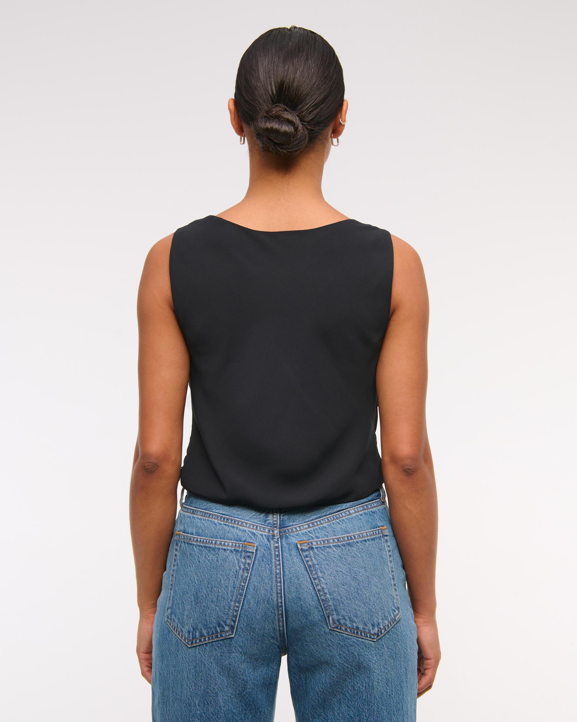 Drapey Plunge Top Product Image