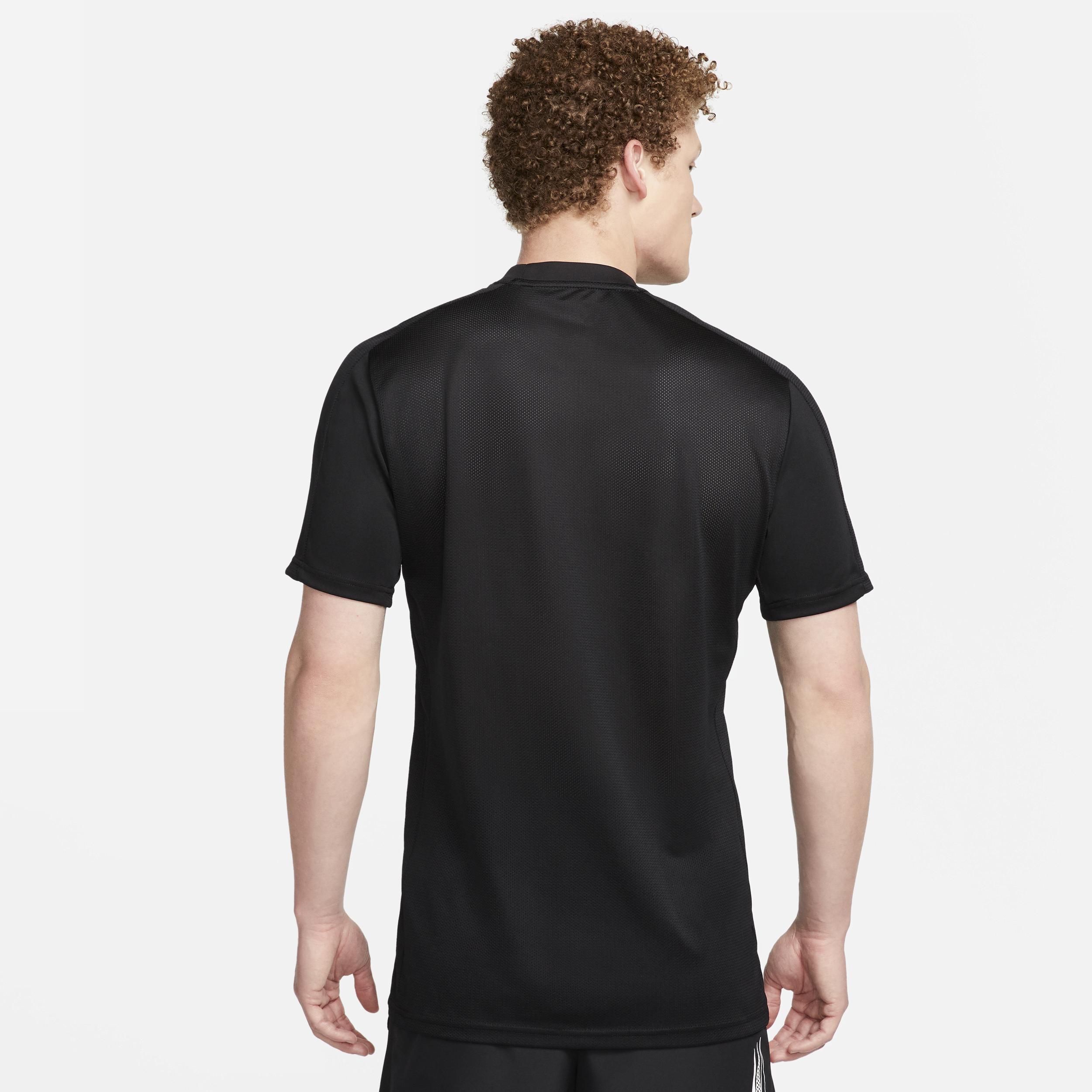Nike Mens Dri-FIT ACD23 Short Sleeve GX Top - Black/White/Black Product Image