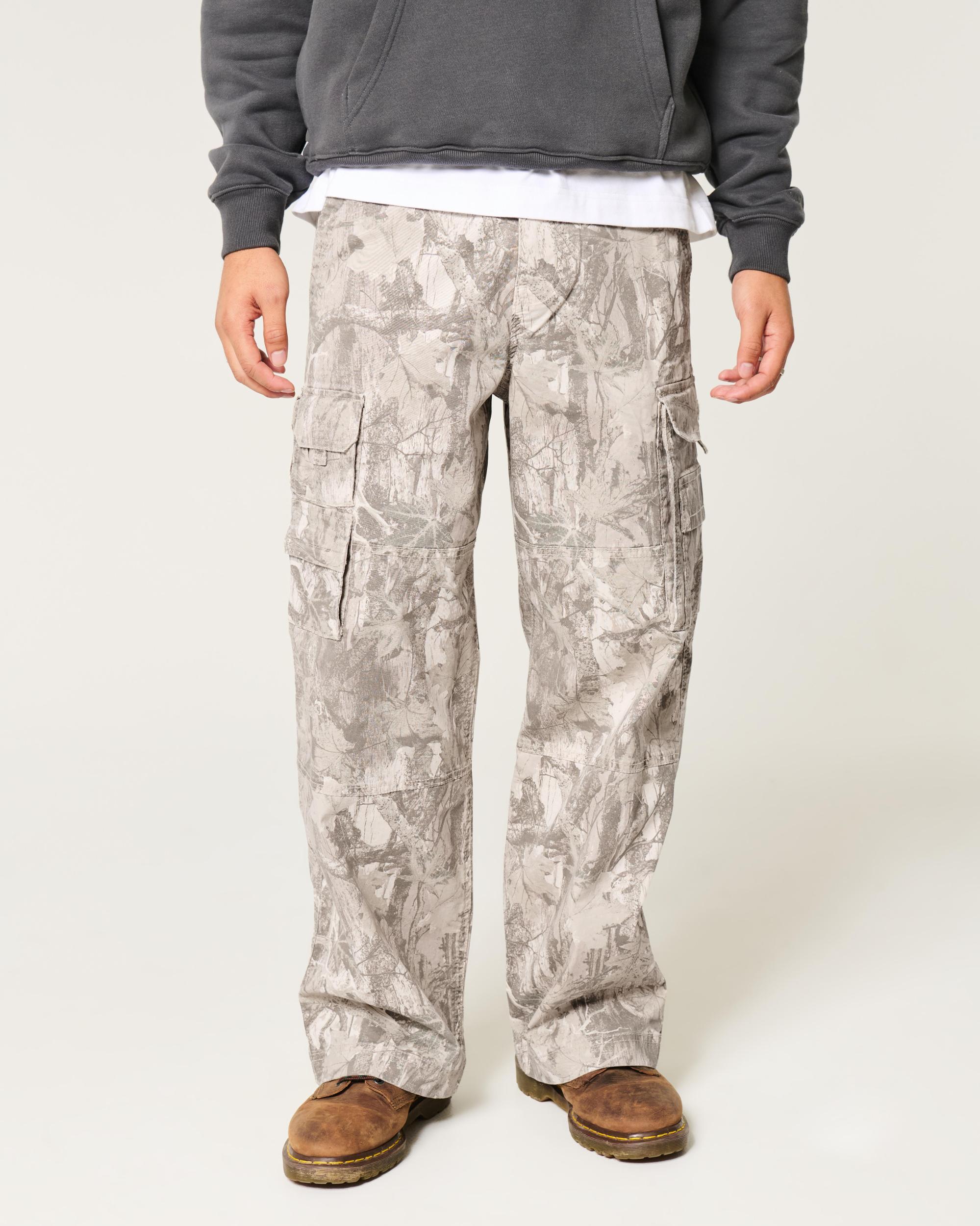 Super Baggy Camo Cargo Pants Product Image