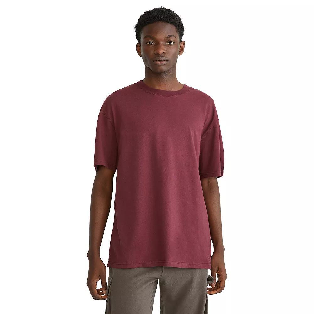 Men's Aeropostale Oversized Tee, Size: Medium, Washed Blue Product Image