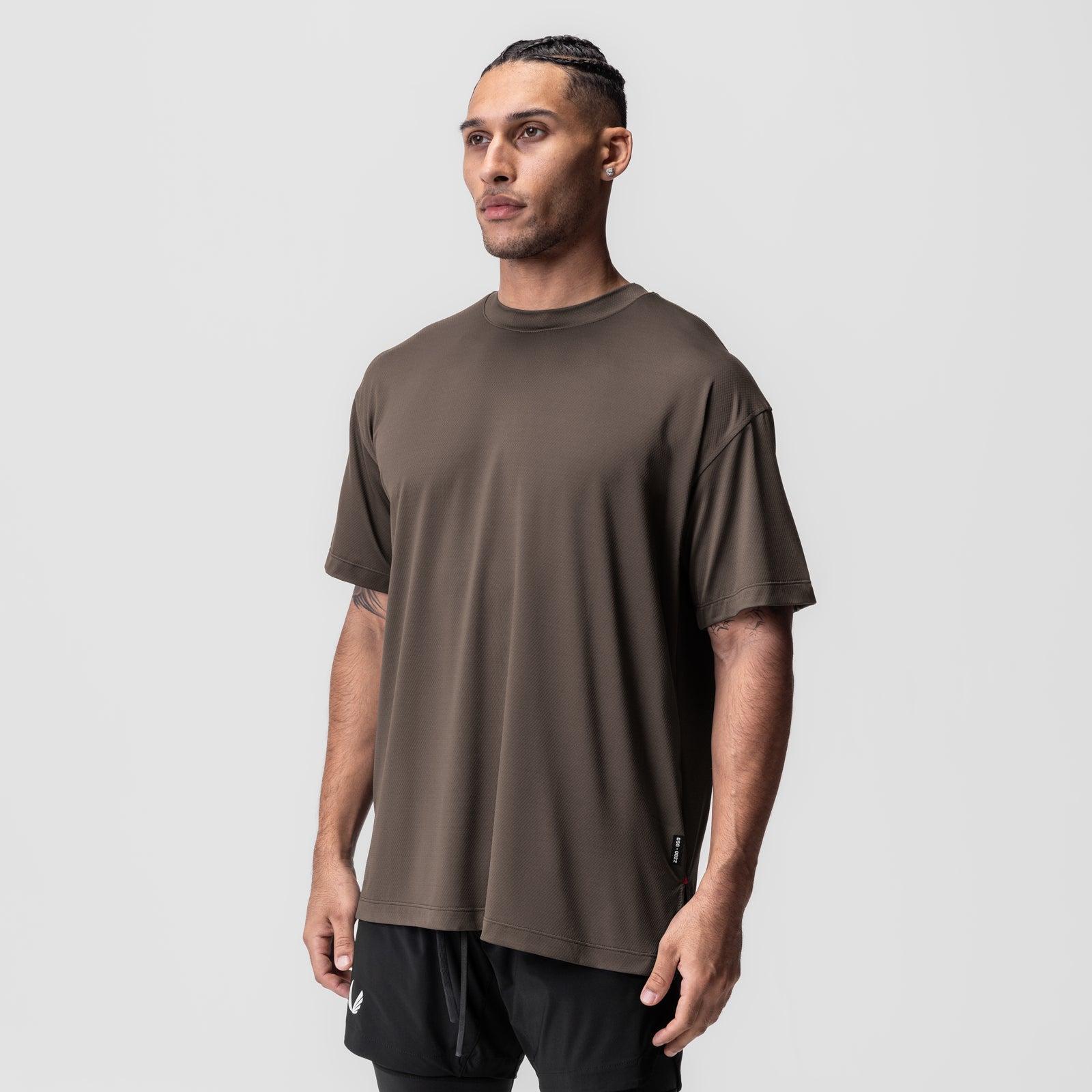 0822. AeroSilver® Oversized Tee - Black "RP" Product Image