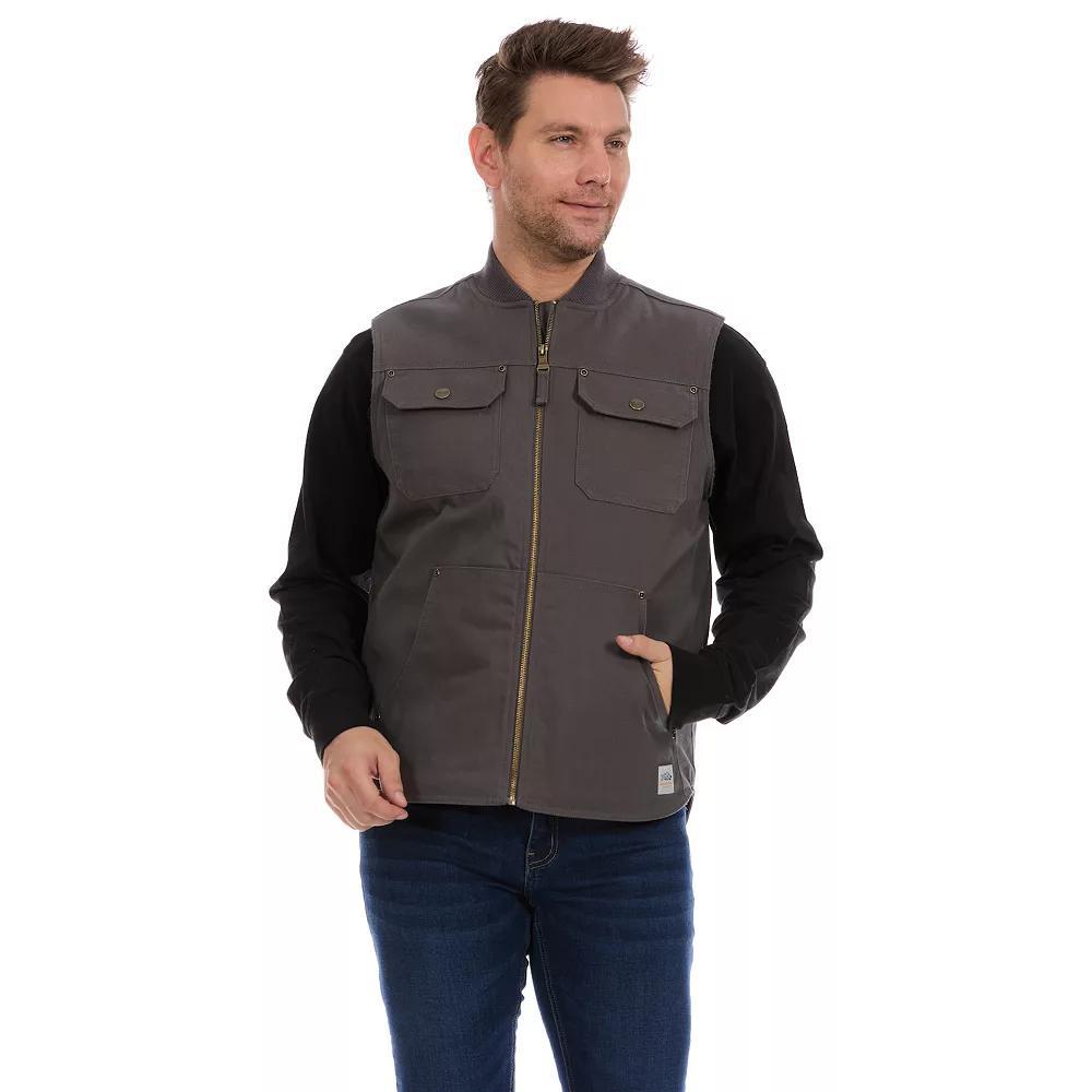 Men's Bass Creek Outfitters® Duck Canvas Vest, Size: XXL, Brown Product Image
