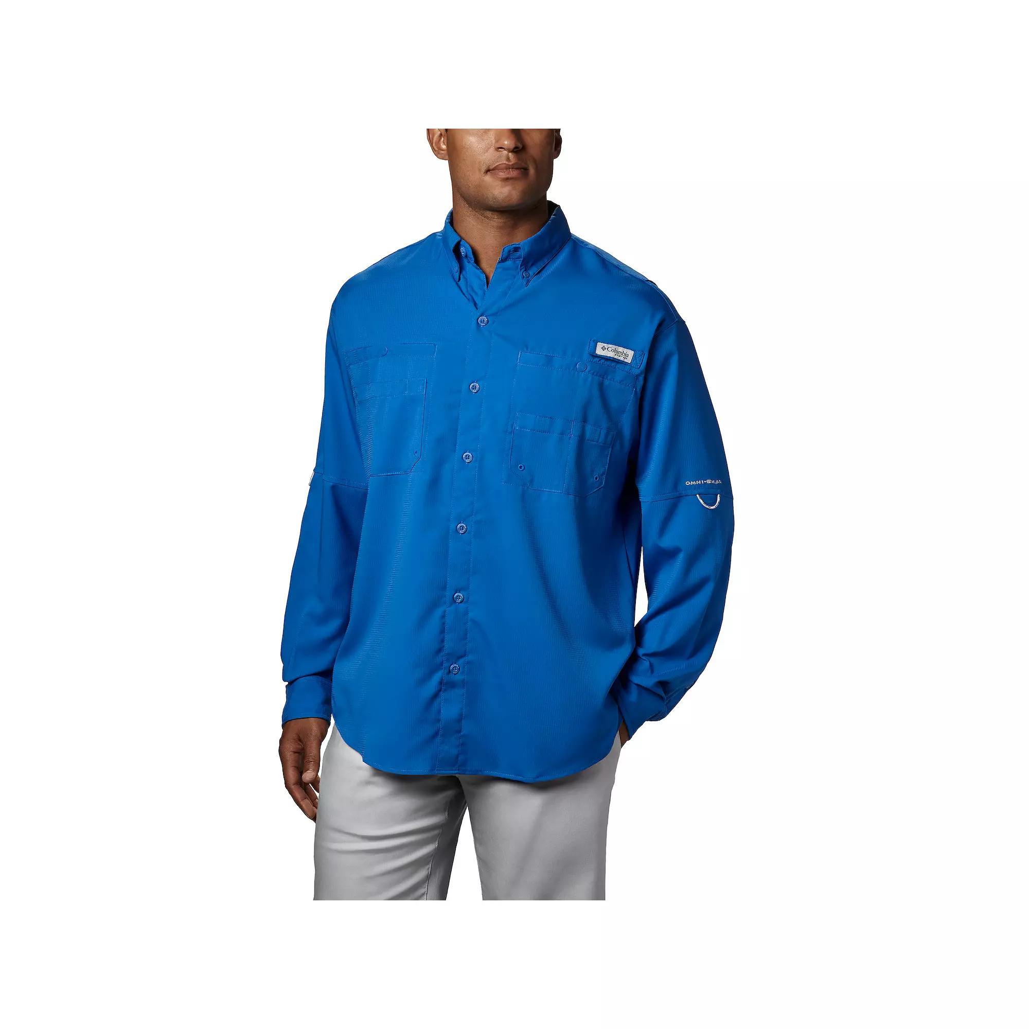 Mens Columbia PFG UPF 40 Tamiami II Long Sleeve Button-Down Shirt Product Image