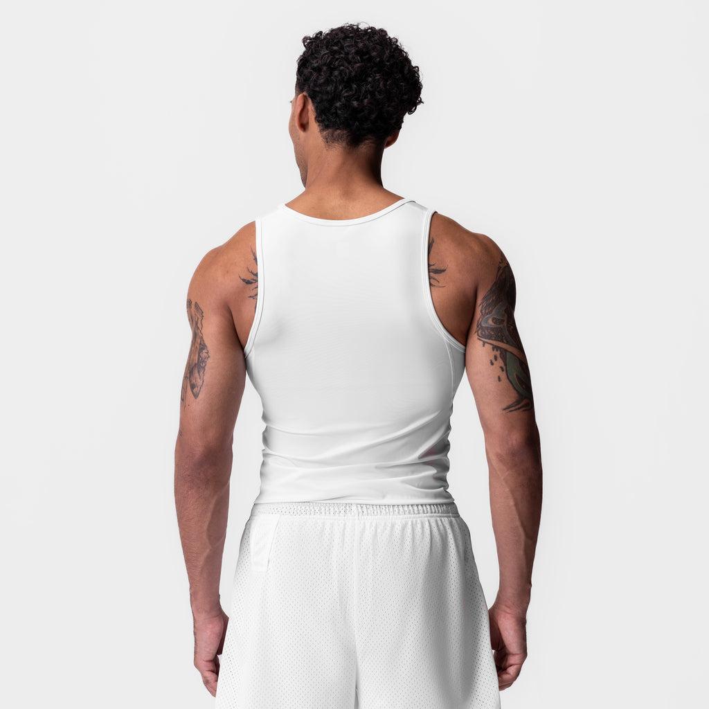 0985. WarpFlexx-Lite™ Slim Tank - White Product Image