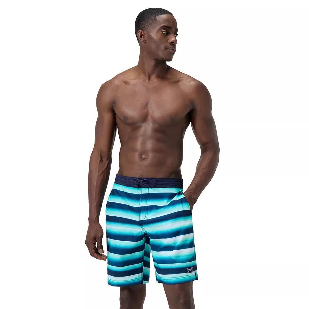 Men's Speedo Bondi UPF 50+ Boardshort Swim Trunks, Size: Small, Peacoat Product Image