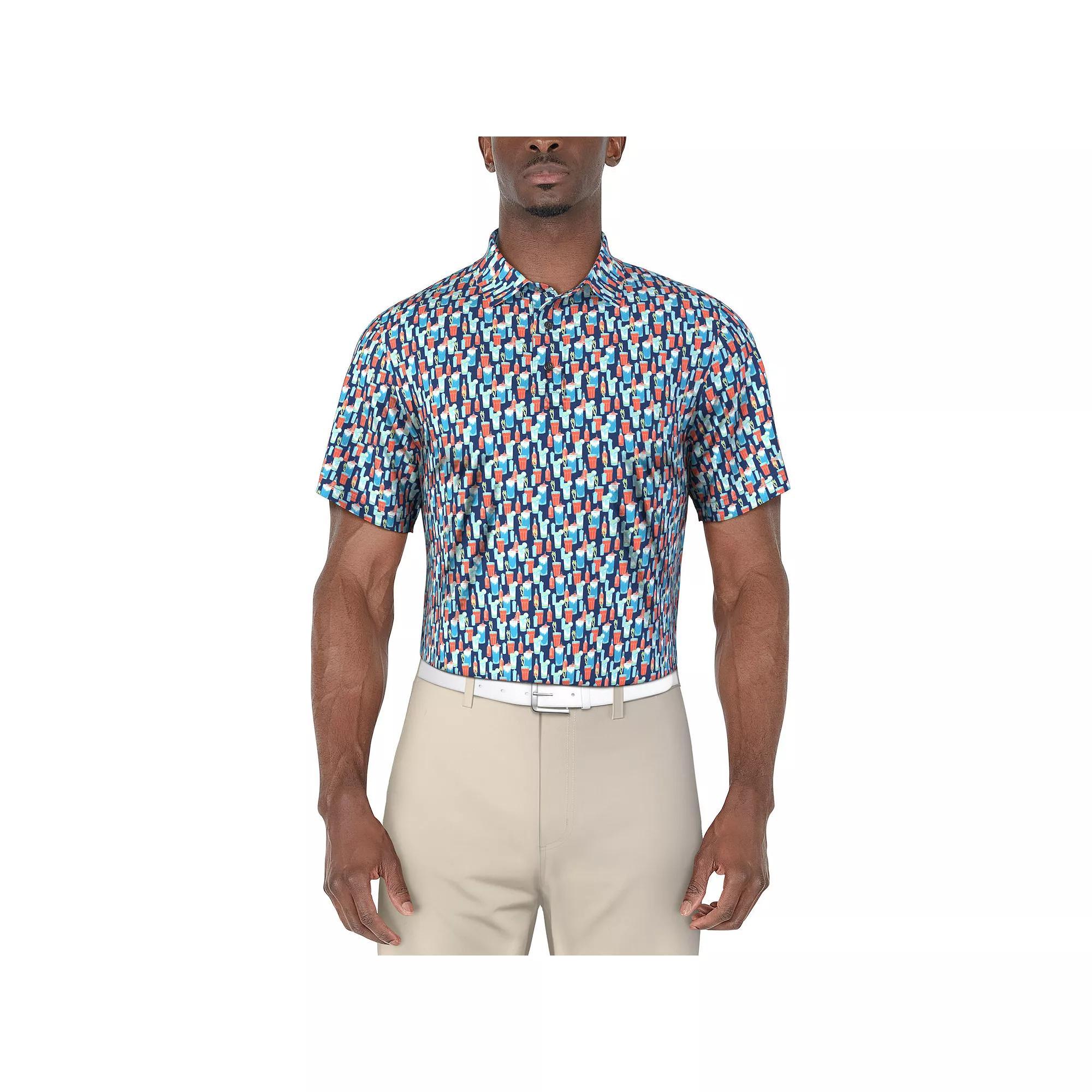 Men's Grand Slam Bloody Mary Short Sleeve Polo Shirt, Size: Small, Limoges Product Image