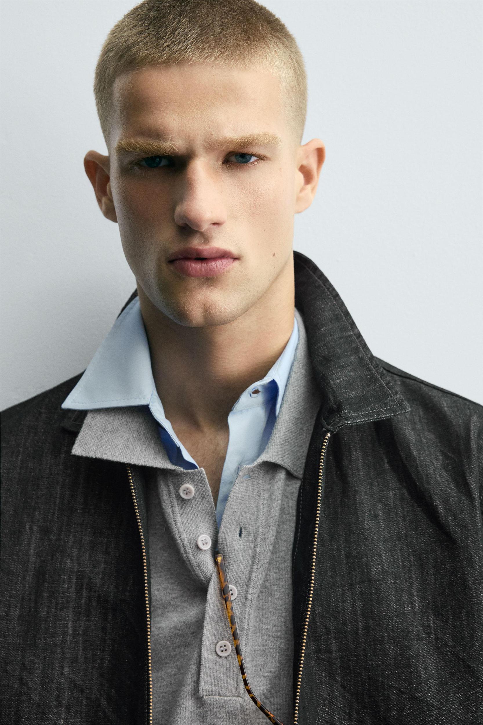 RELAXED FIT DENIM JACKET Product Image