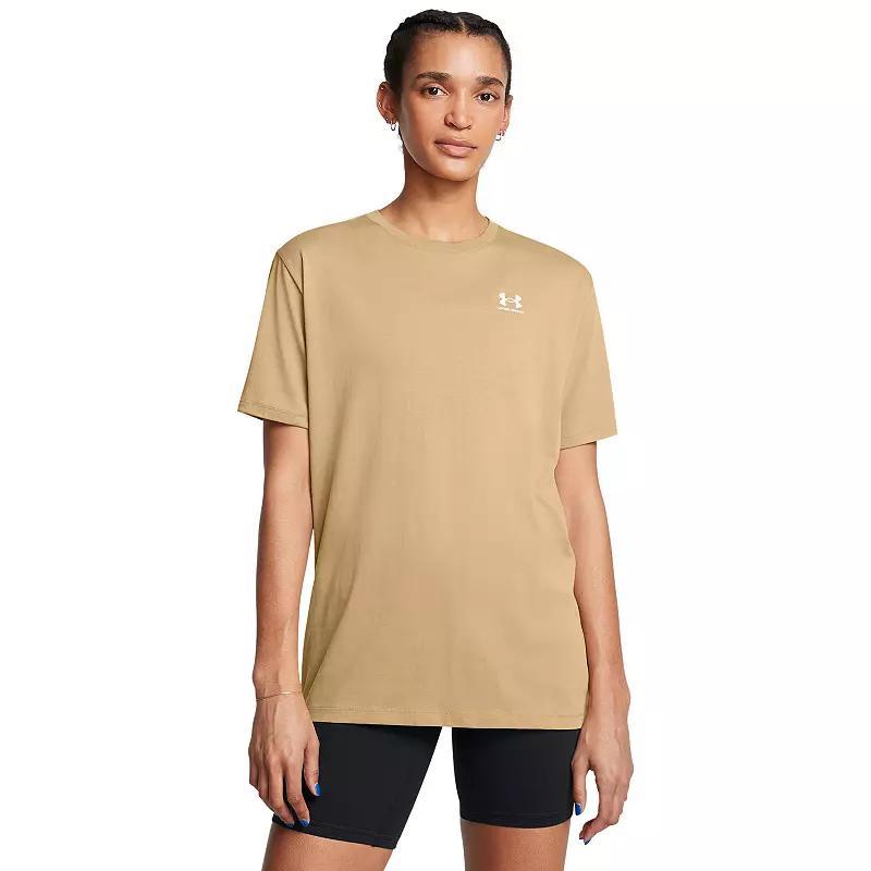 Womens UA BF Oversized Logo Short Sleeve Product Image