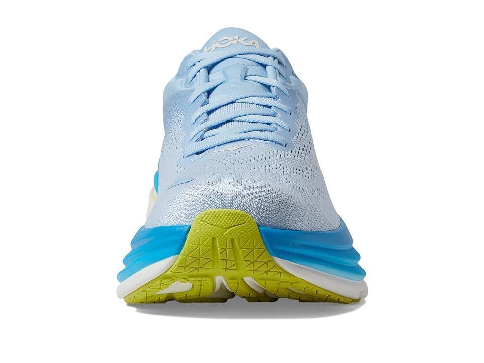 HOKA Mens HOKA Bondi 8 - Mens Shoes Airy Blue/Diva Blue Product Image