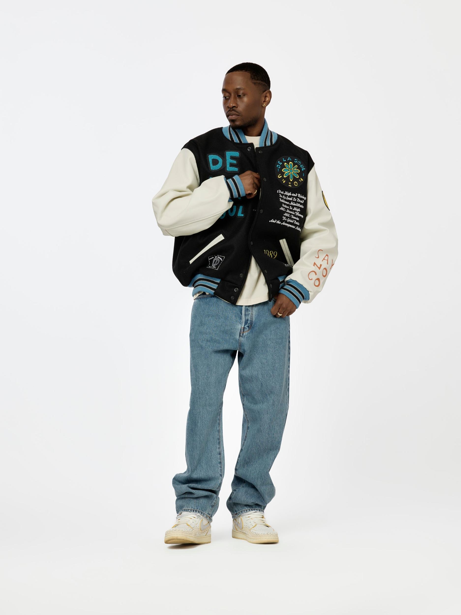 De La Union Varsity Jacket (Black) Product Image