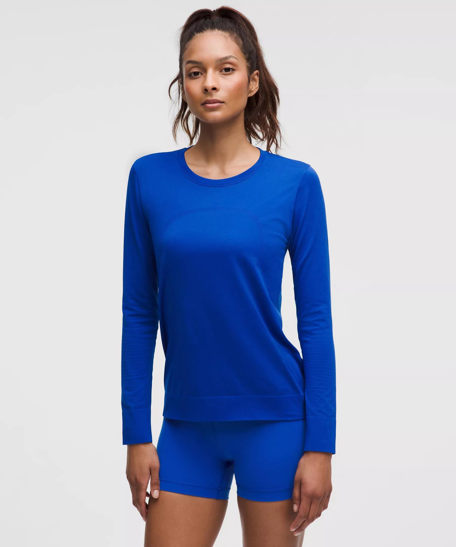 Swiftly Relaxed Long-Sleeve Shirt *Hip Length Product Image