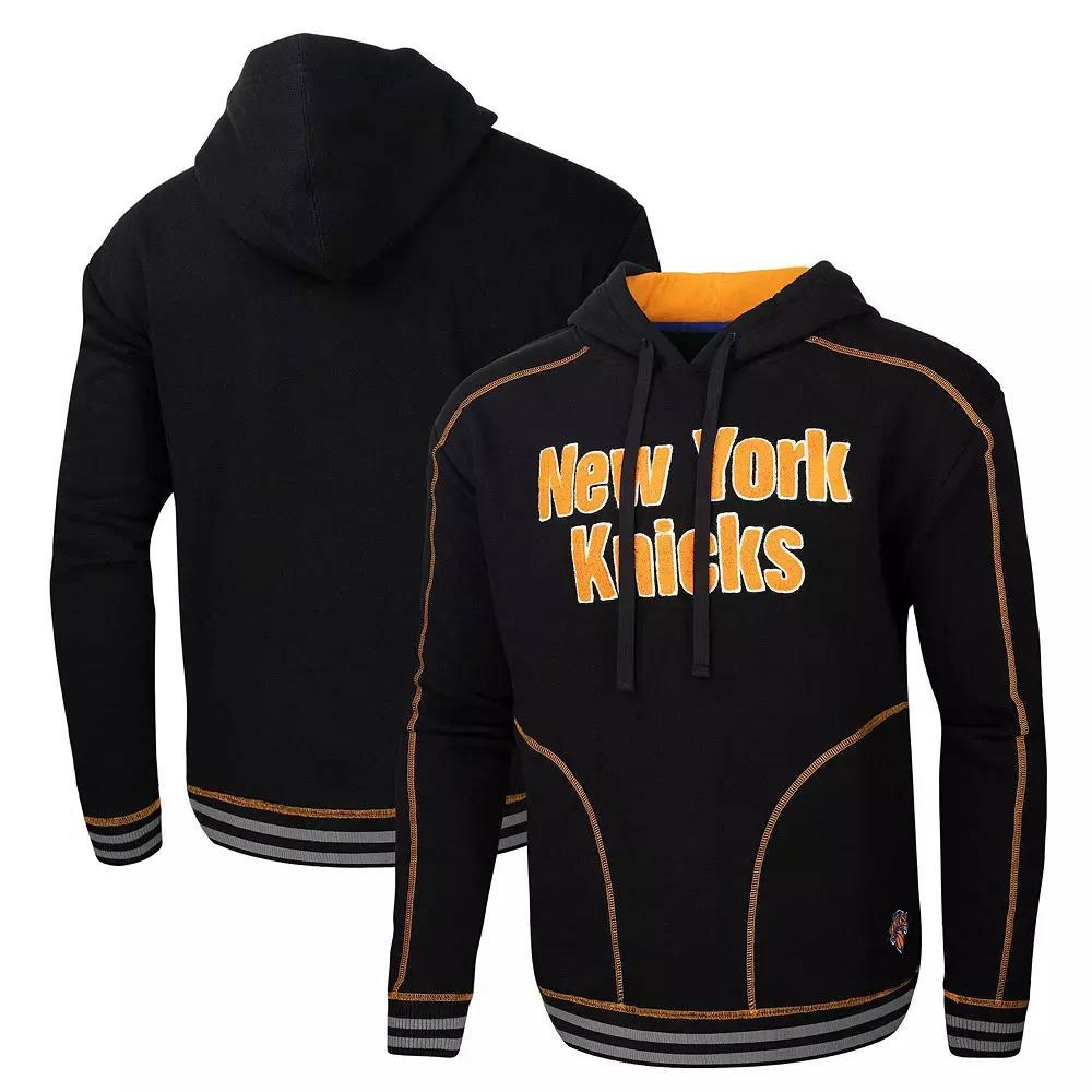 Men's Stadium Essentials  Black New York Knicks Baseline Pullover Hoodie, Size: 3XL Product Image