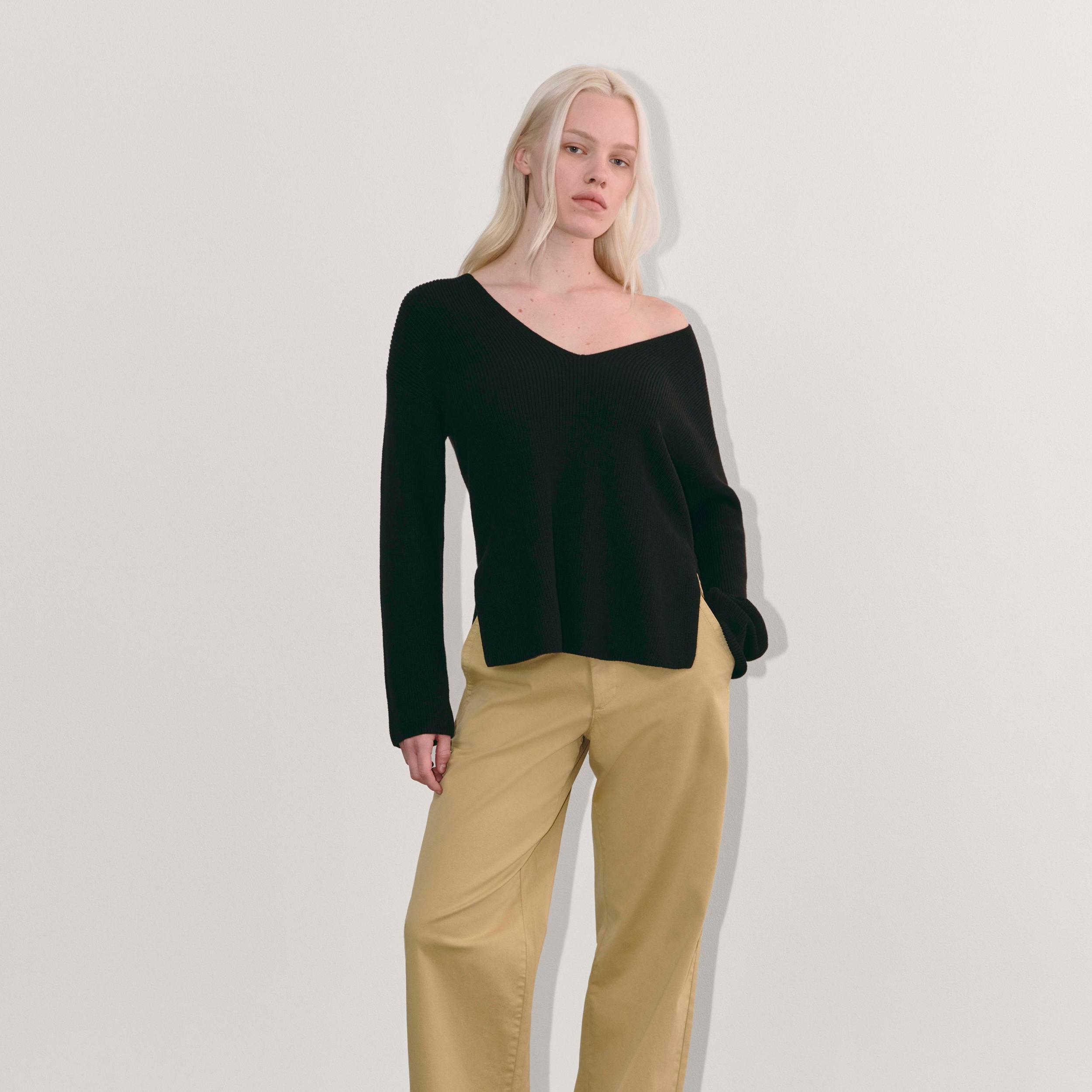 The Wide-Leg Chino Product Image