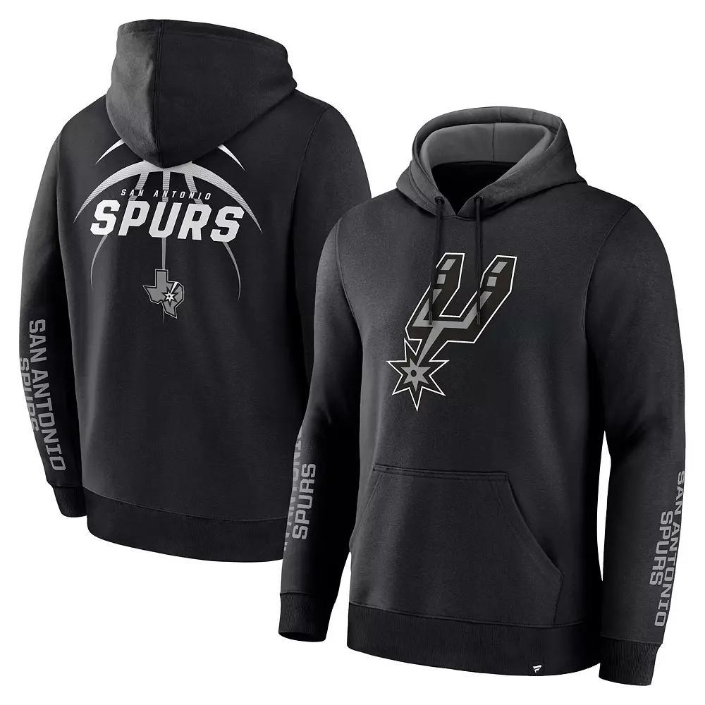 Men's Fanatics Black San Antonio Spurs Legacy Guard Pullover Hoodie, Size: XL Product Image