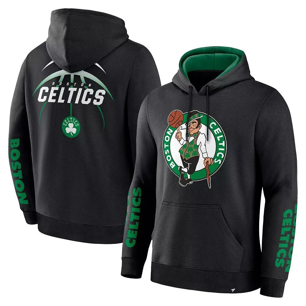 Men's Fanatics Black Boston Celtics Legacy Guard Pullover Hoodie, Size: Medium Product Image