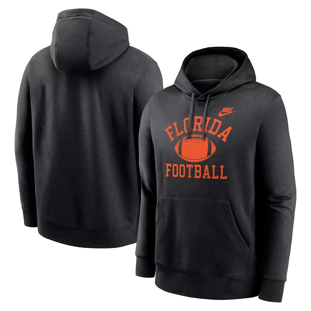 Men's Nike Navy Michigan Wolverines Legacy Football Icon Club Fleece Pullover Hoodie, Size: XL, Blue Product Image