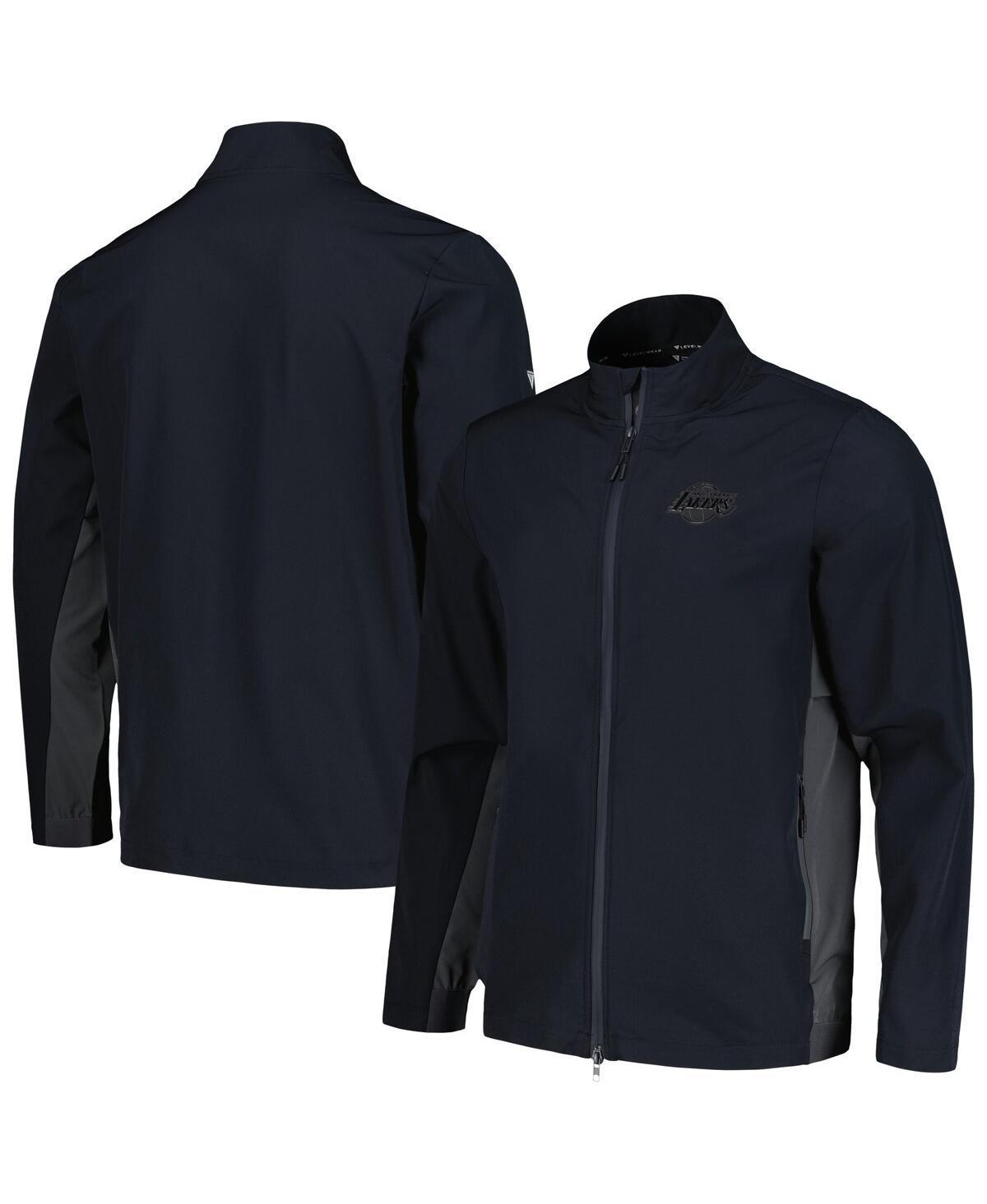Mens Levelwear Los Angeles Lakers Harrington Full-Zip Jacket Product Image