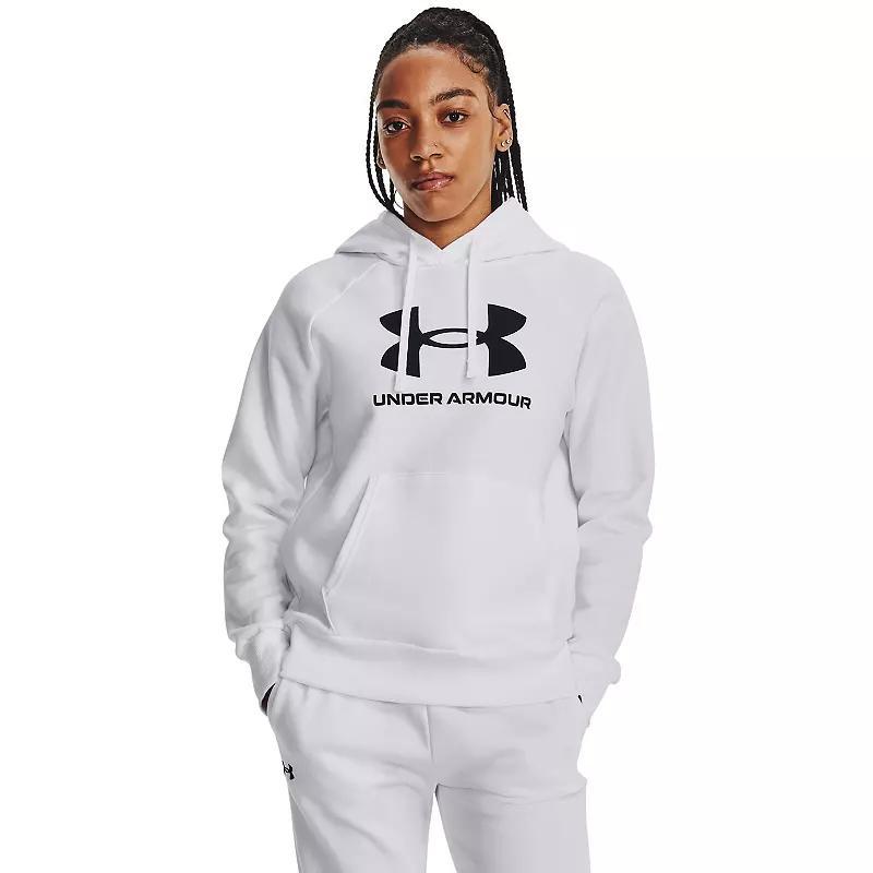 UA Rival Fleece Big Logo Womens Hoodie Product Image