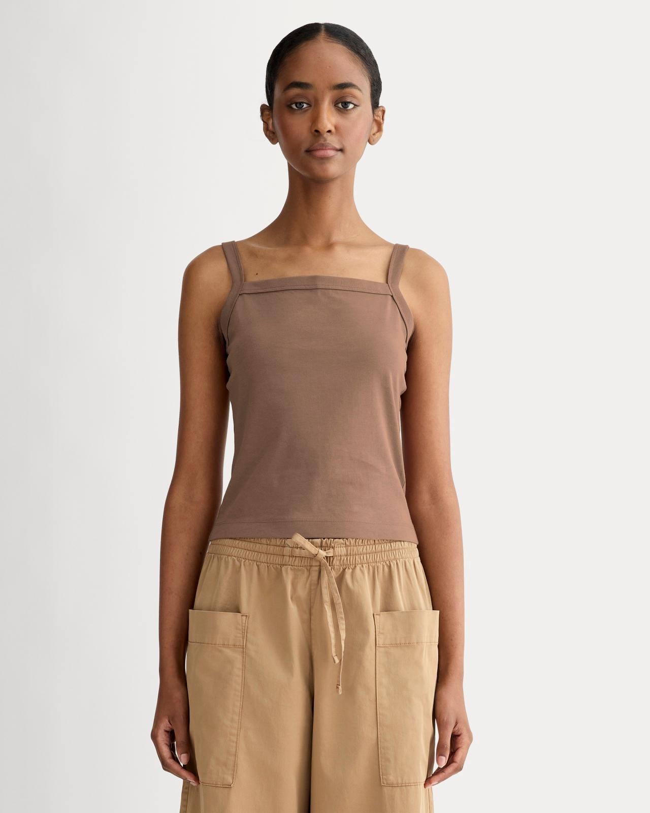 Womens Essential Square-Neck Tank by Everlane Product Image