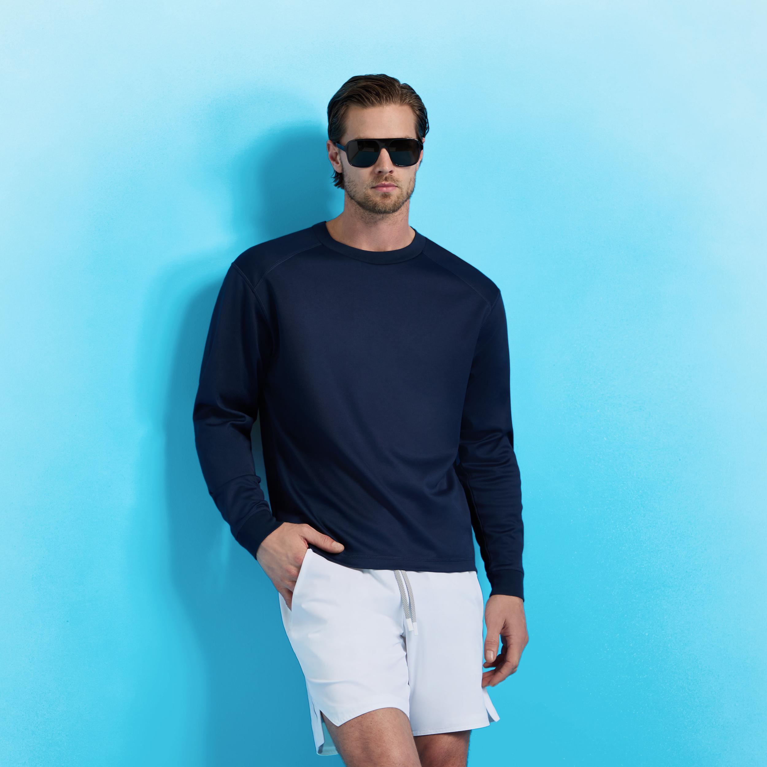 COTTON JERSEY LONG SLEEVE TEE Product Image