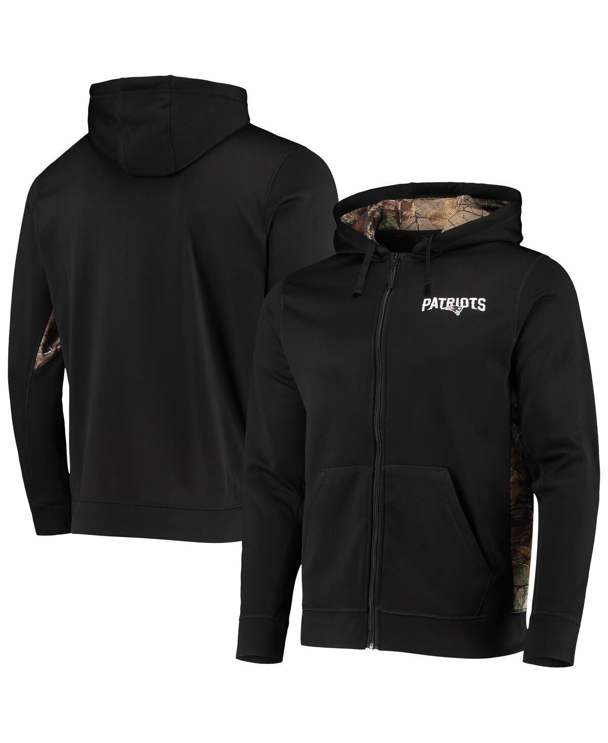 Men's Dunbrooke Black/Realtree Camo New England Patriots Decoy Tech Fleece Full-Zip Hoodie, Size: 5XL Product Image