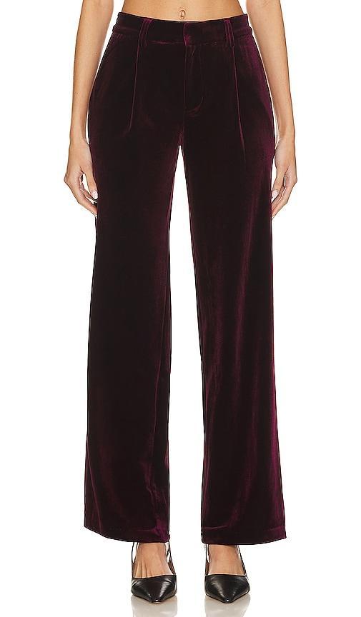 Sanctuary Faye Velvet Trousers Women's Casual Pants Product Image