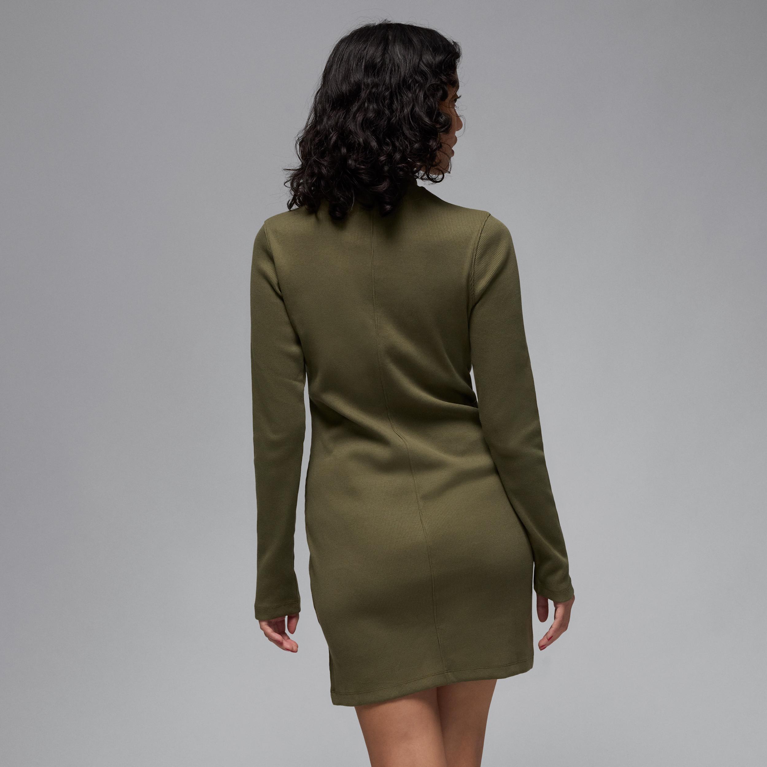 Women's Jordan 1/2-Zip Long-Sleeve Knit Dress Product Image
