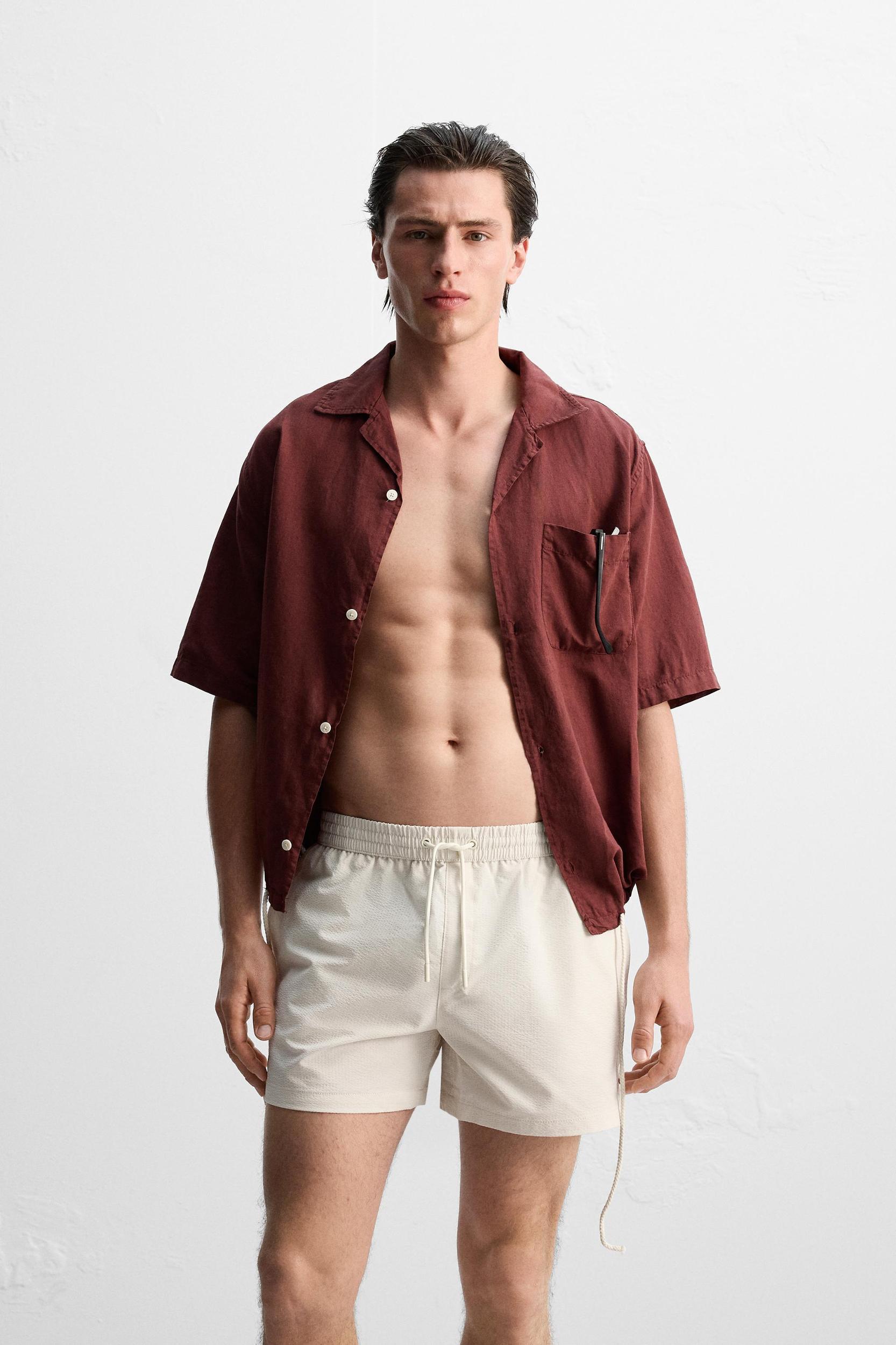 SEERSUCKER MEDIUM SWIMSUIT Product Image