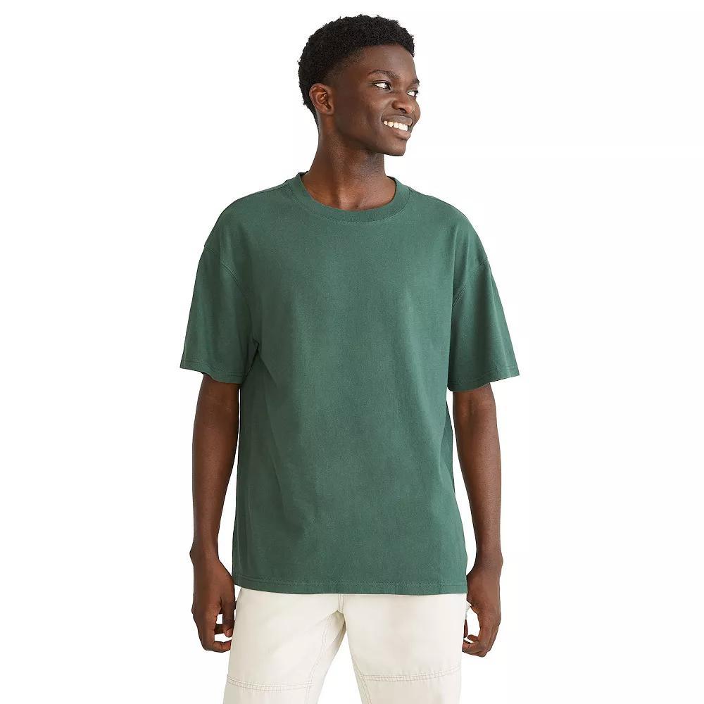 Men's Aeropostale Oversized Tee, Size: Medium, Washed Blue Product Image